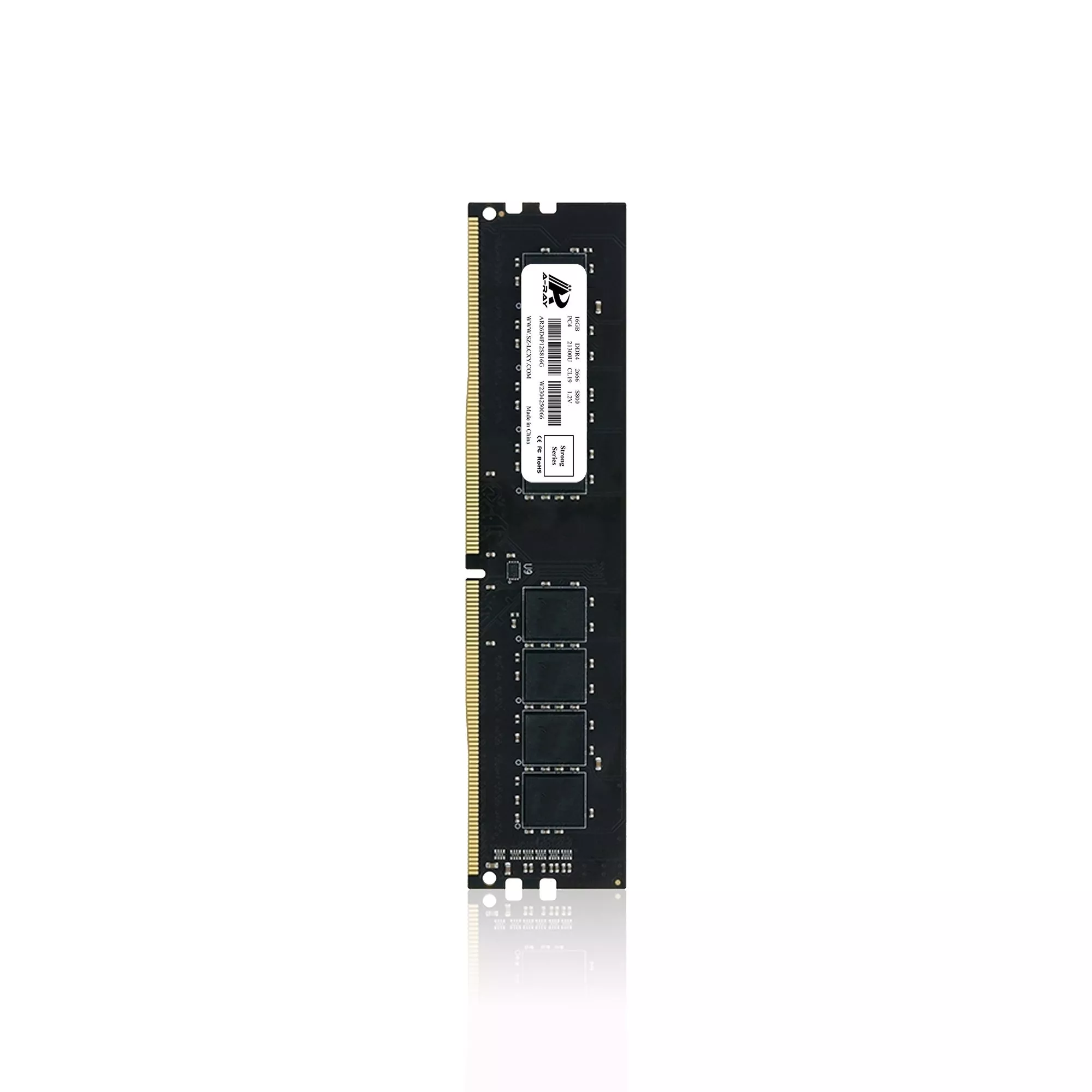 Bộ nhớ trong Ram A-Ray 16GB DDR4 Bus 2666 Mhz Desktop S800 21300 MB/s P/N: AR26D4P12S816G