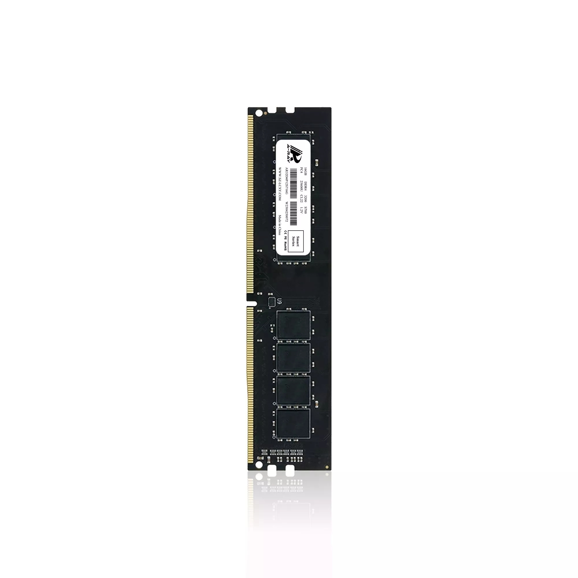 Bộ nhớ trong Ram A-Ray 16GB DDR4 Bus 3200 Mhz Desktop S700 25600 MB/s P/N: AR32D4P12S716G