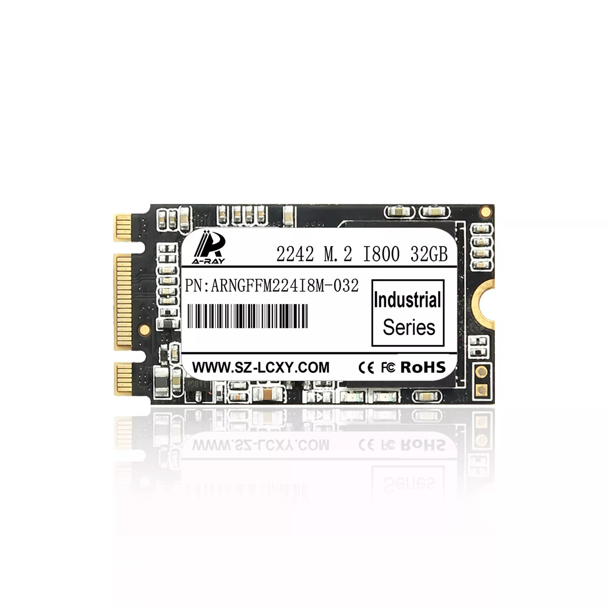 Ổ cứng SSD 32GB A-RAY 2242 NGFF M.2 6GBps I800 Industrial Series