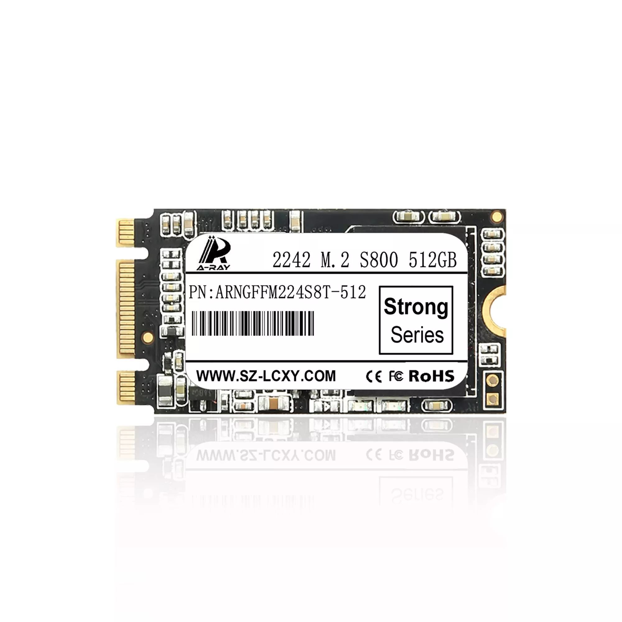 Ổ cứng SSD 512GB A-RAY 2242 NGFF M.2 6GBps S800 Strong Series