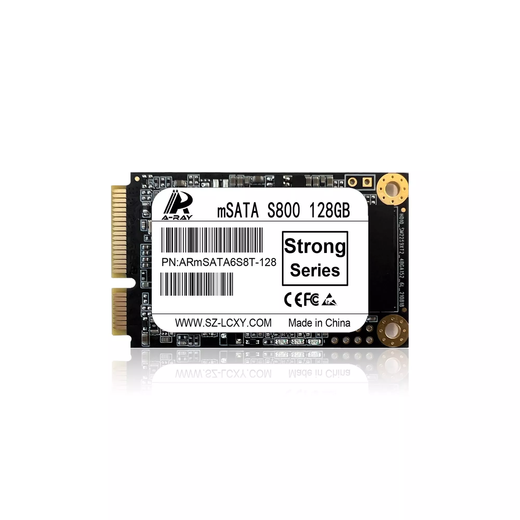 Ổ cứng SSD 128GB A-RAY mSata 6GBps S800 Strong Series