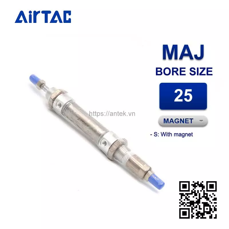 MAJ25x20-50S Airtac Xi lanh mini