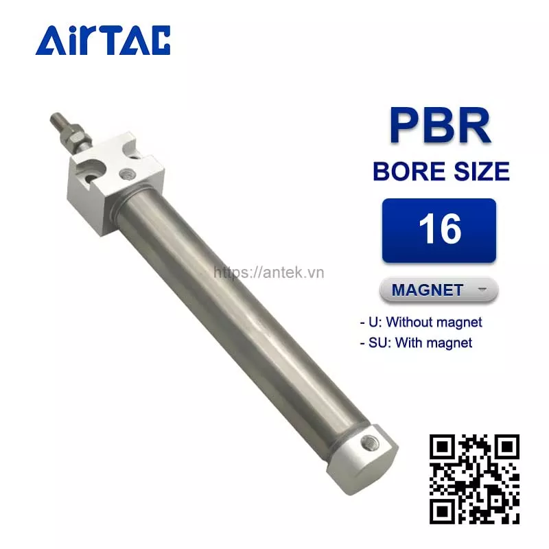 PBR16x200U Xi lanh Airtac Pen size Cylinder