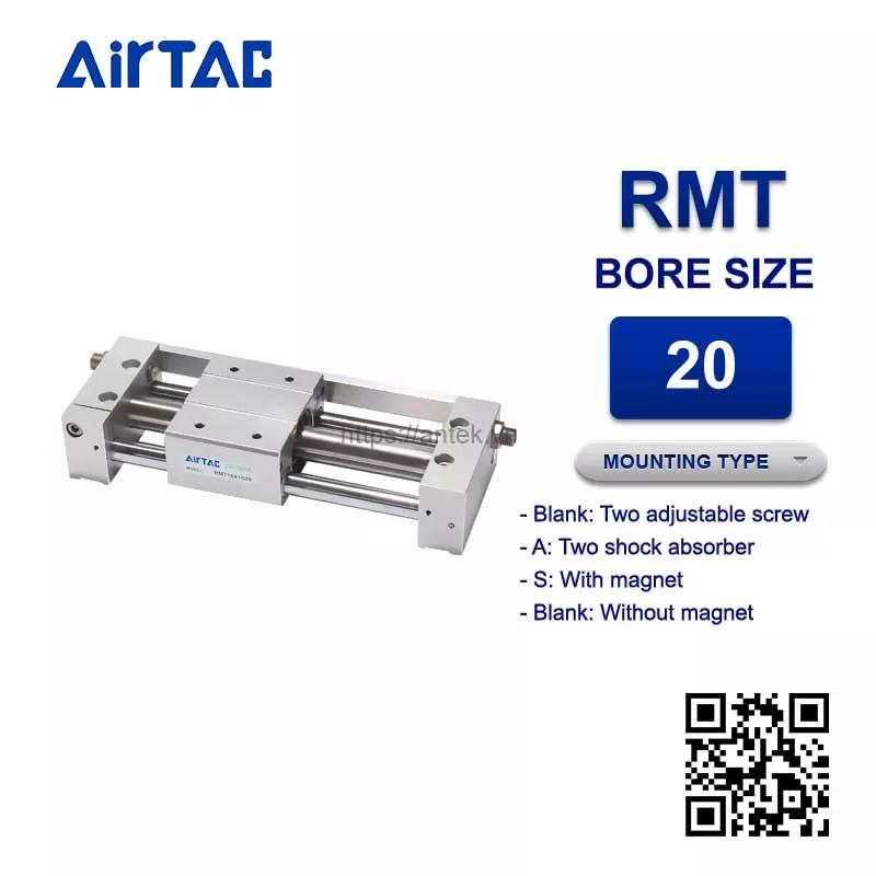 RMT20x1100S Xi lanh Airtac Rodless magnetic cylinders