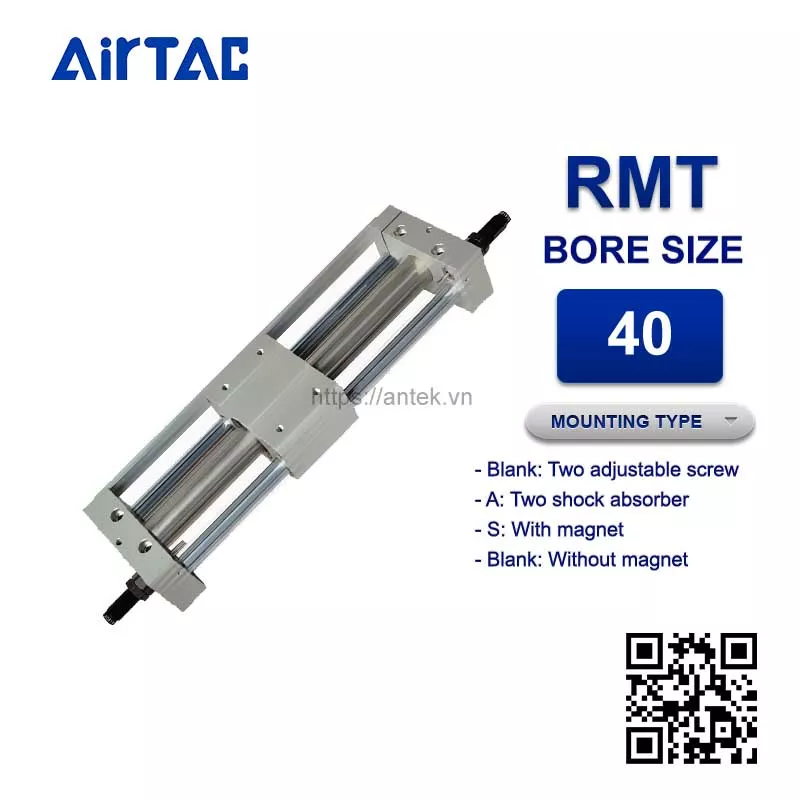 RMT40x1300SA Xi lanh Airtac Rodless magnetic cylinders