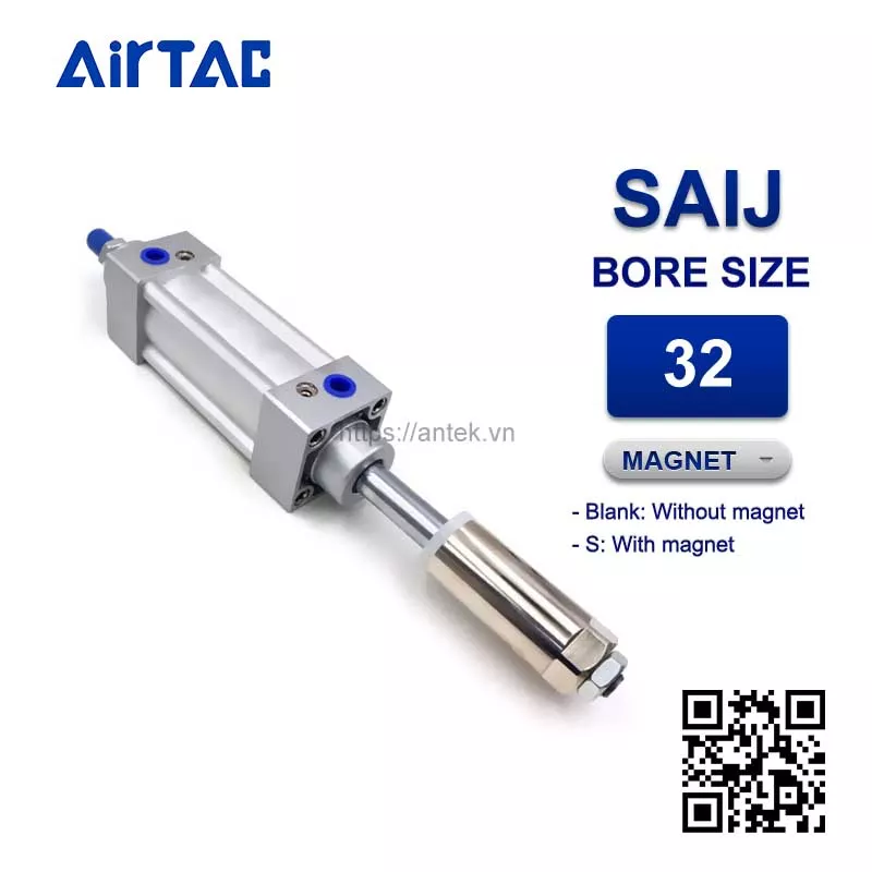 SAIJ32x250-50 Xi lanh tiêu chuẩn Airtac