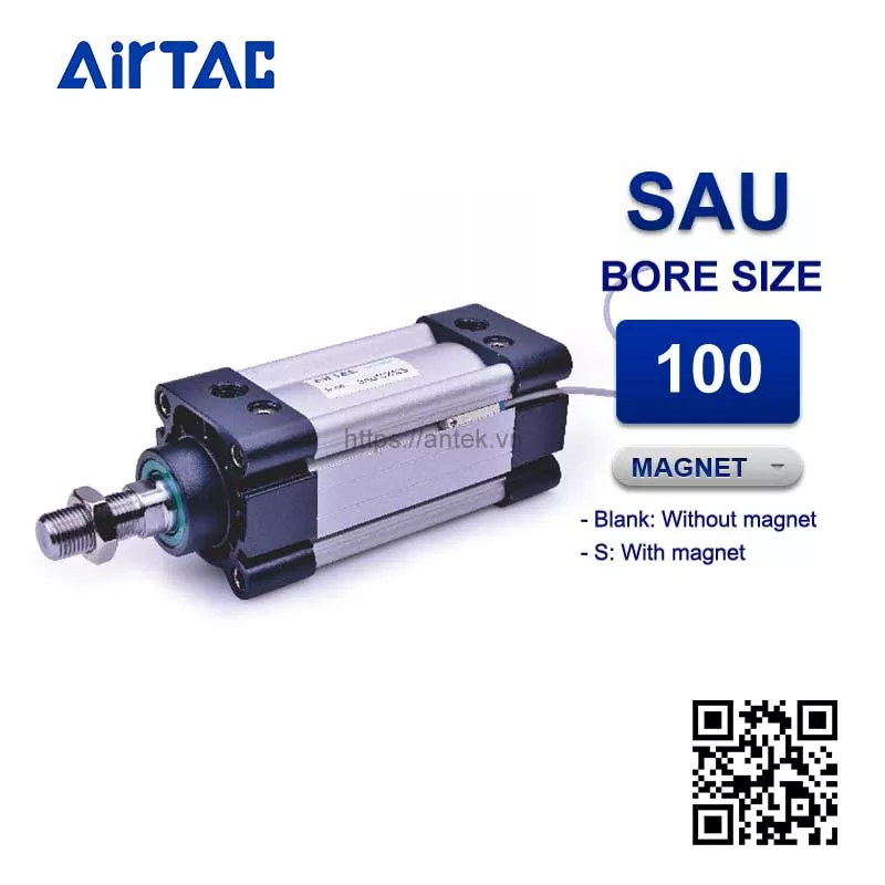 SAU100x450S Xi lanh tiêu chuẩn Airtac