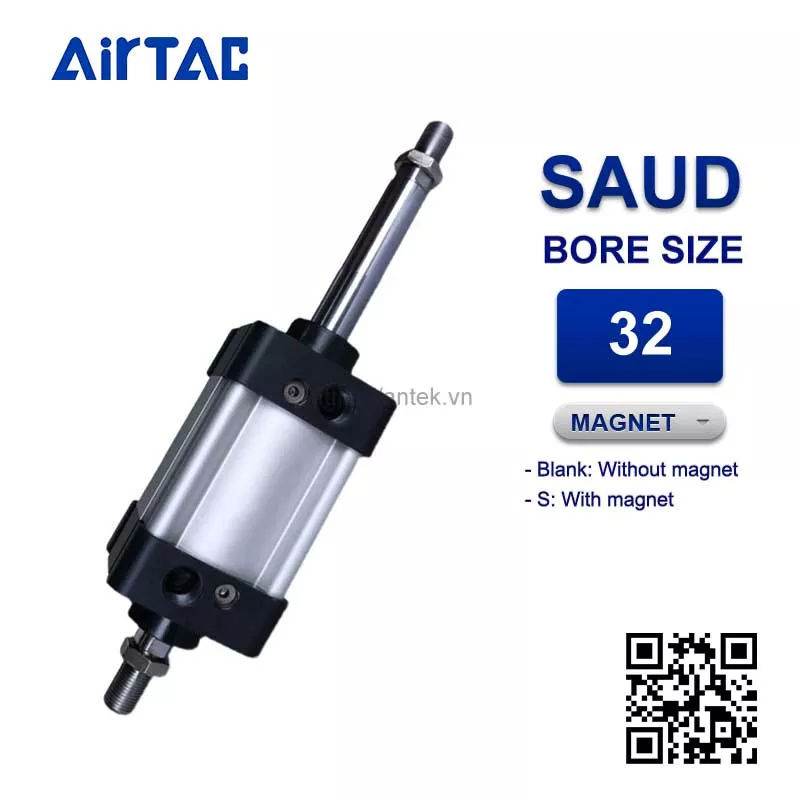 SAUD32x30-75S Xi lanh tiêu chuẩn Airtac