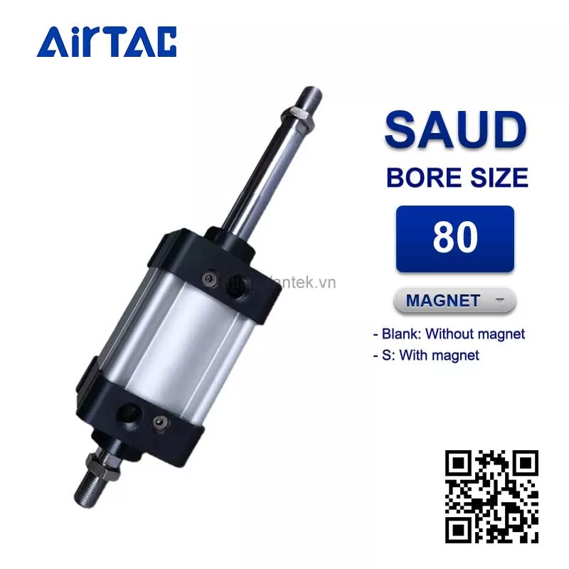 SAUD80x100-30 Xi lanh tiêu chuẩn Airtac
