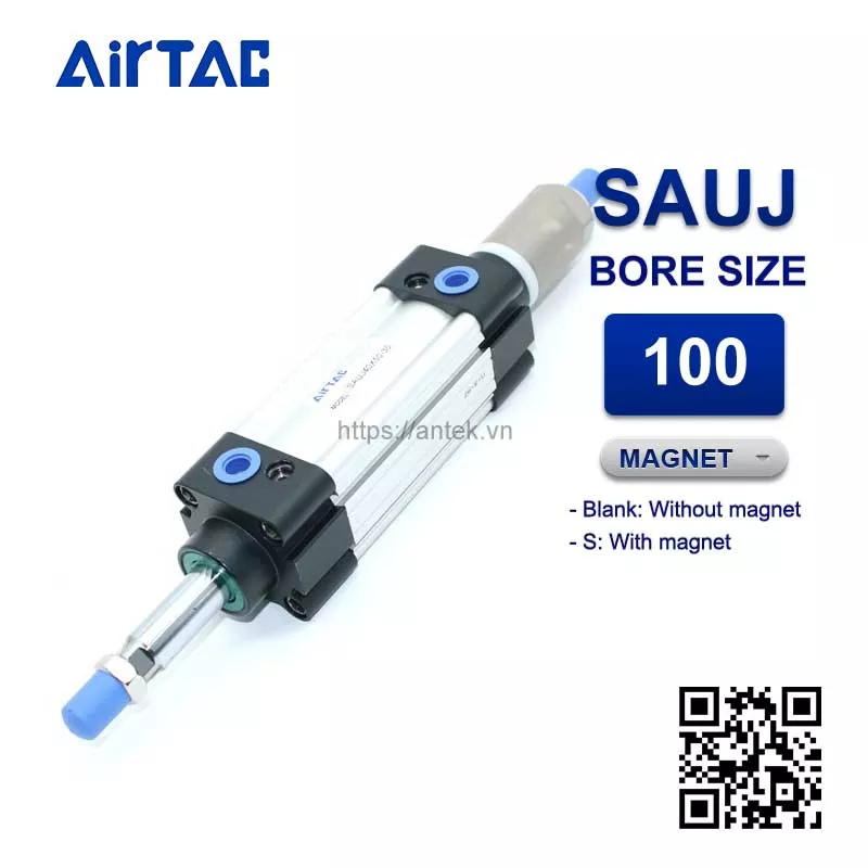 SAUJ100x100-50 Xi lanh tiêu chuẩn Airtac