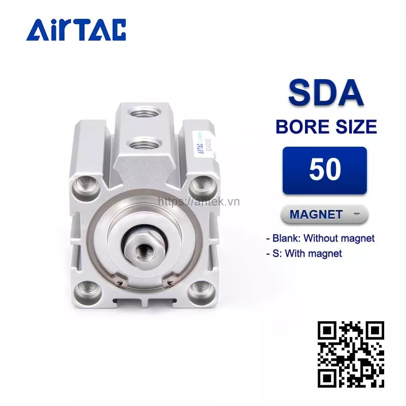 SDA50x15 Xi lanh Airtac Compact cylinder