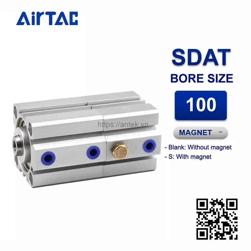 SDAT100x30x20S Xi lanh Airtac Compact cylinder