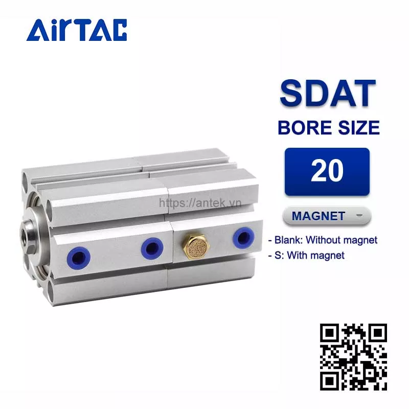 SDAT20x50x50S Xi lanh Airtac Compact cylinder