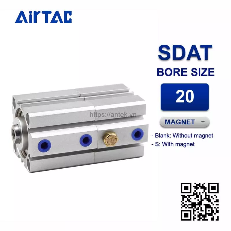 SDAT20x50x30S Xi lanh Airtac Compact cylinder