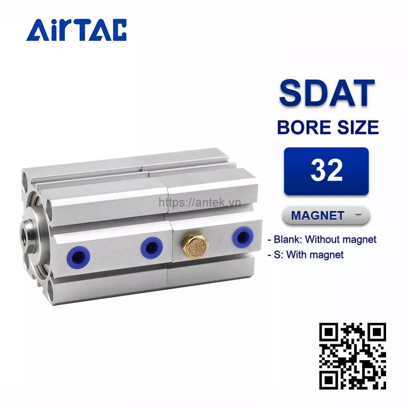 SDAT32x50x10S Xi lanh Airtac Compact cylinder