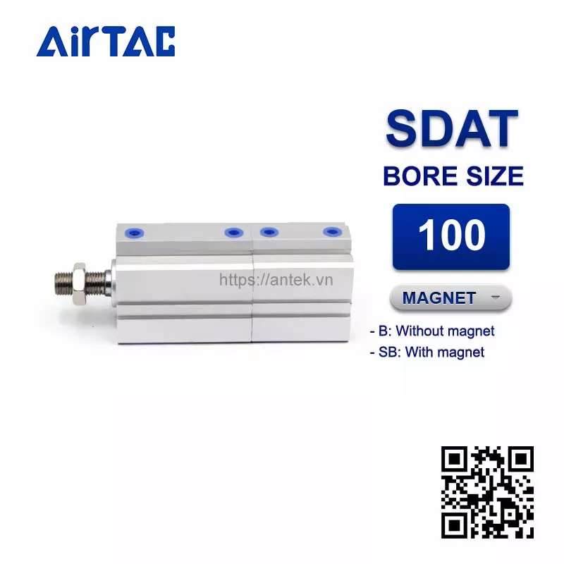 SDAT100x50x40SB Xi lanh Airtac Compact cylinder