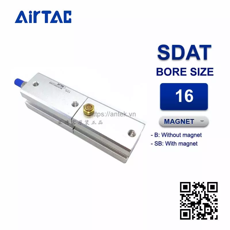 SDAT16x40x30SB Xi lanh Airtac Compact cylinder