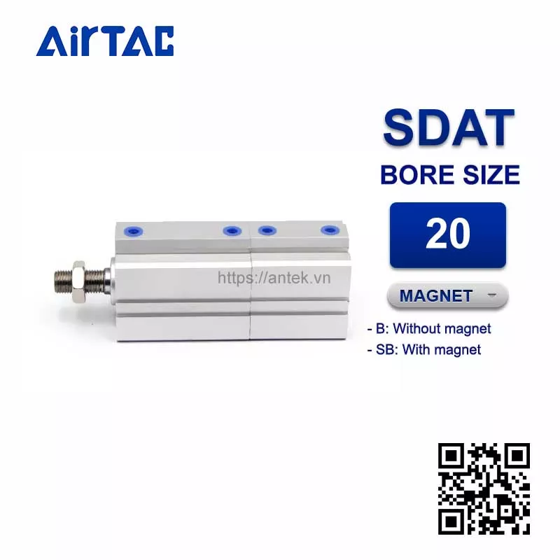 SDAT20x50x30SB Xi lanh Airtac Compact cylinder