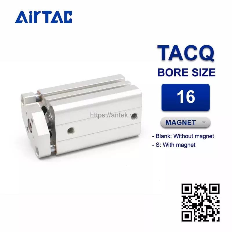 TACQ16x20 Xi lanh Airtac Compact cylinder