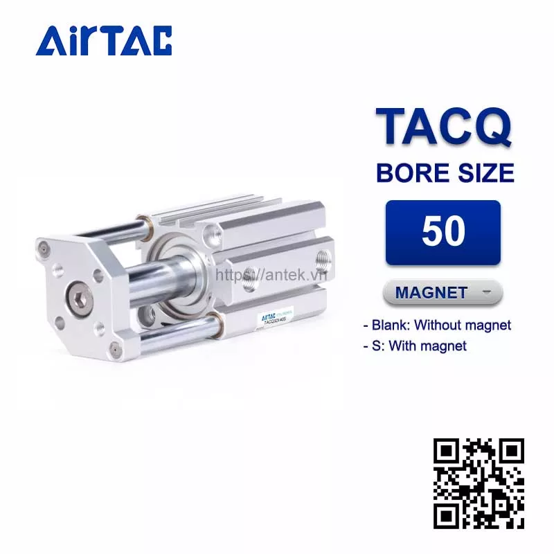 TACQ50x100 Xi lanh Airtac Compact cylinder