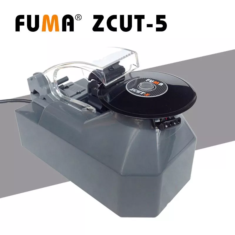 Fuma ZCUT-5 Máy cắt băng keo tự động, bán tự động dạng xoay 180 độ, điện áp 110V 220V, công suất 25W, bảo hành 12 tháng