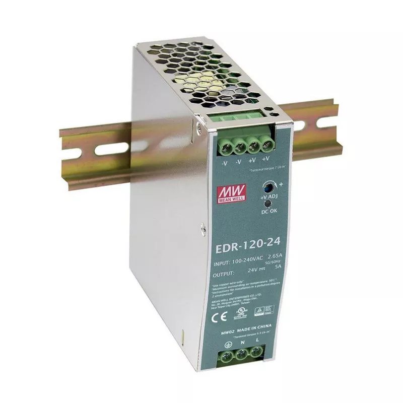 EDR-120-24 Nguồn Meanwell AC-DC DIN Rail-DIN Rail Power Supply