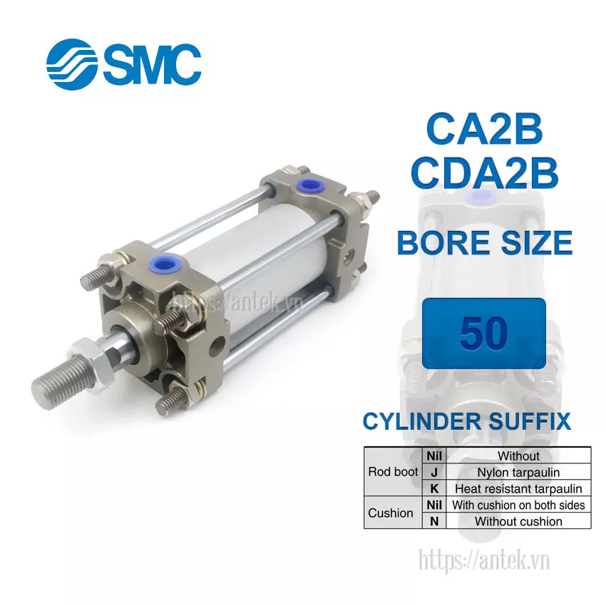 CA2B50-200Z Xi lanh SMC