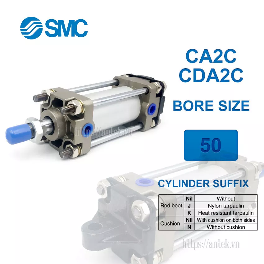 CA2C50-800Z Xi lanh SMC