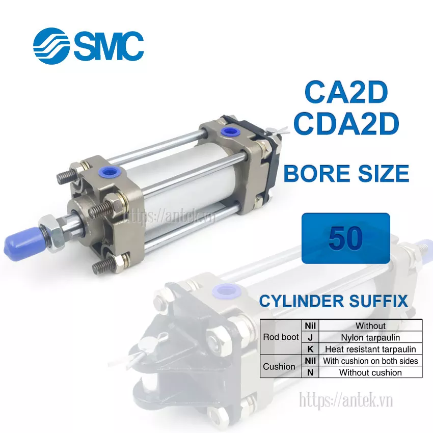 CA2D50-900Z Xi lanh SMC