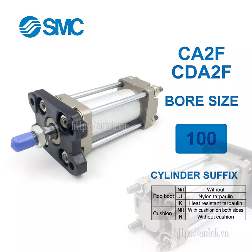 CA2F100-125Z Xi lanh SMC