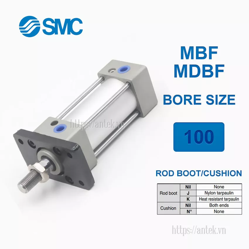 MDBF100-200Z Xi lanh SMC