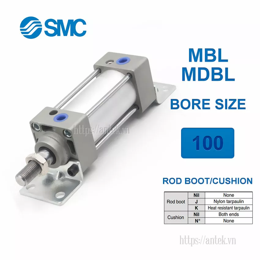 MBL100-200Z Xi lanh SMC