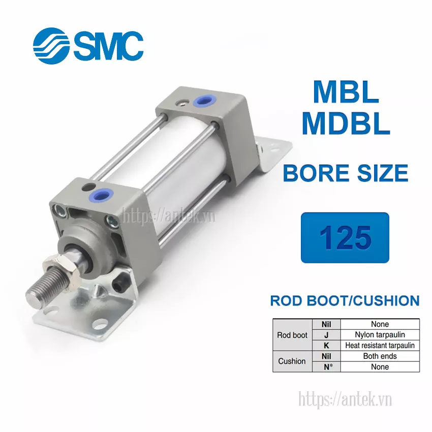 MBL125-250Z Xi lanh SMC