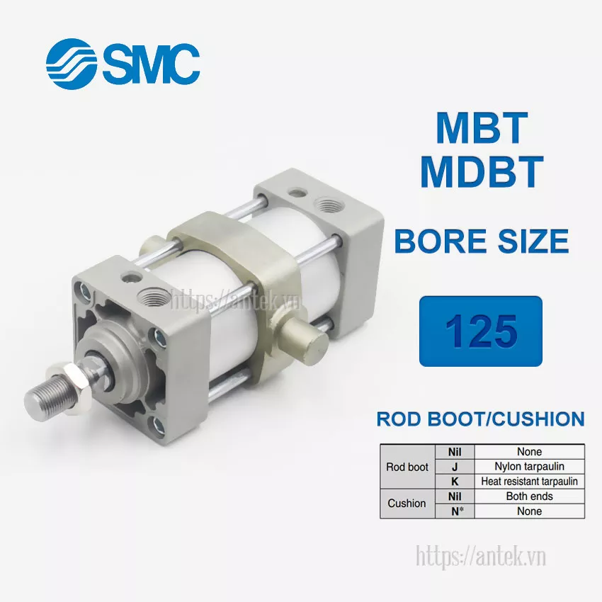 MDBT125-500Z Xi lanh SMC