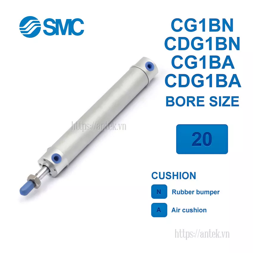 CDG1BN20-175Z Xi lanh SMC