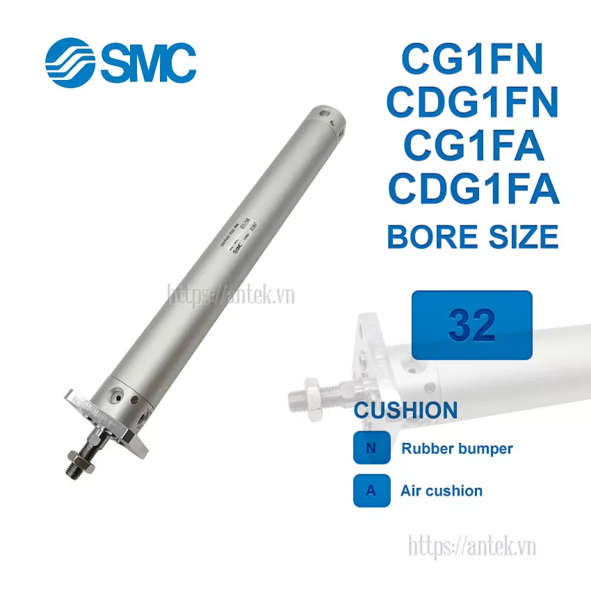 CDG1FA32-300Z Xi lanh SMC