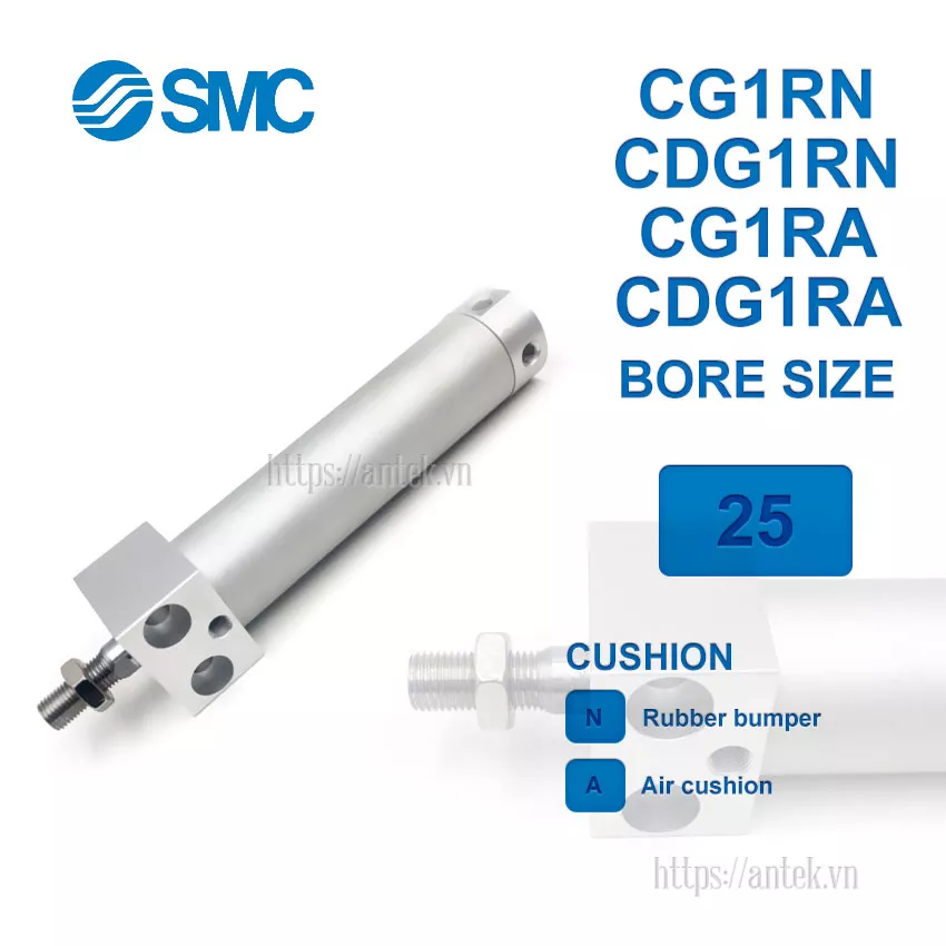 CG1RN25-50Z Xi lanh SMC