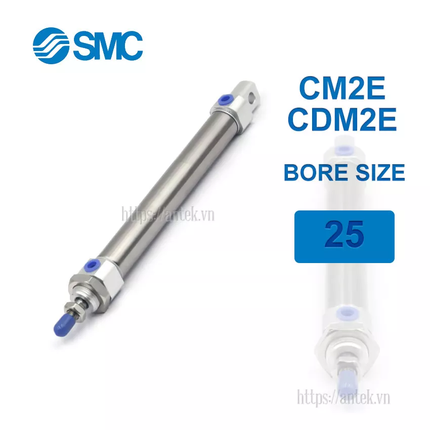 CDM2E25-75Z Xi lanh SMC