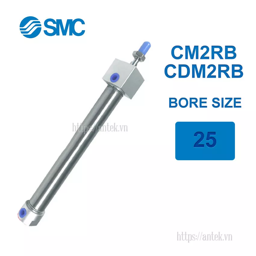 CM2RB25-100Z Xi lanh SMC