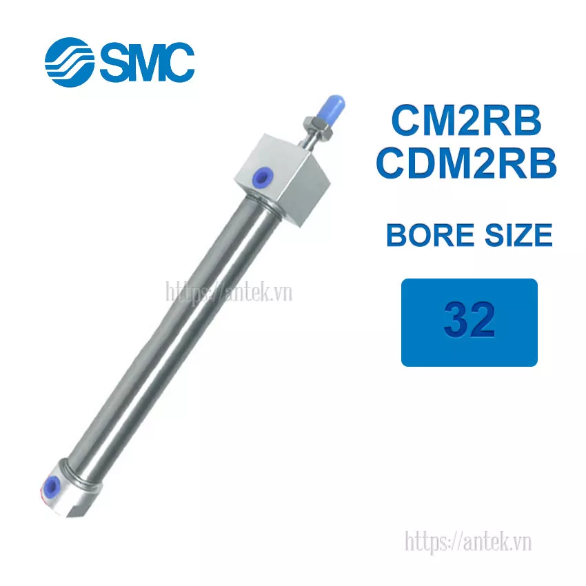 CDM2RB32-125Z Xi lanh SMC