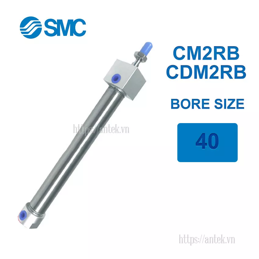 CM2RB40-75Z Xi lanh SMC