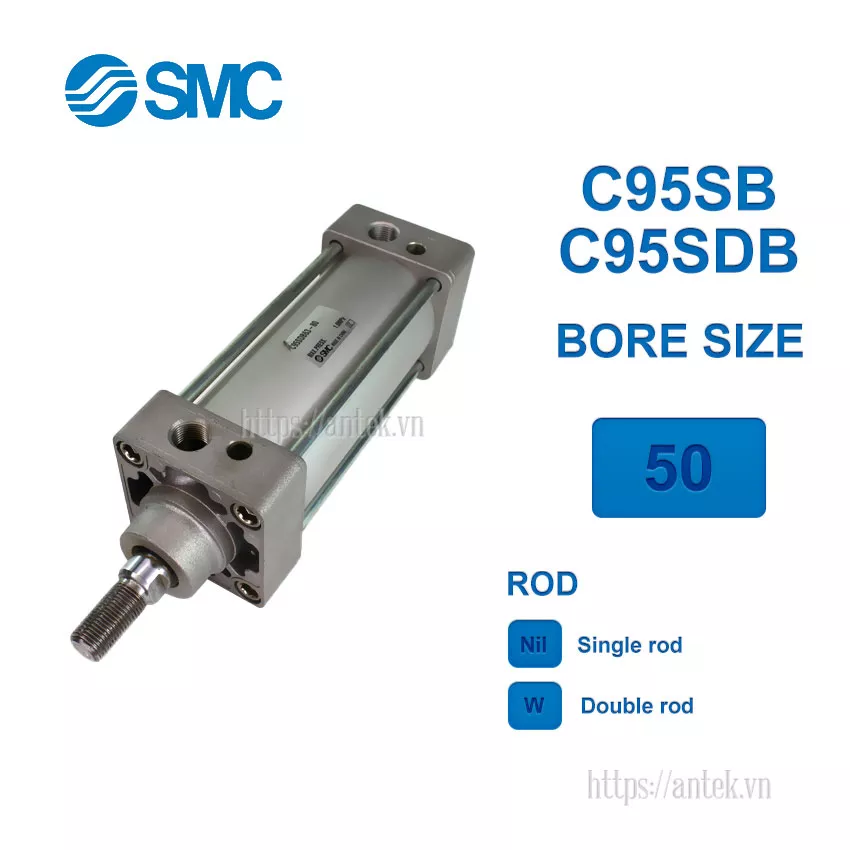 C95SB50-300C Xi lanh SMC