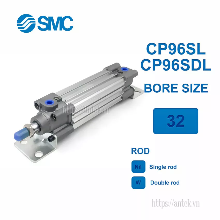 CP96SL32-25C Xi lanh SMC