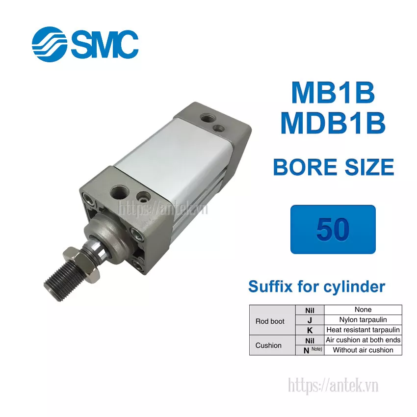 MDB1B50-25 Xi lanh SMC