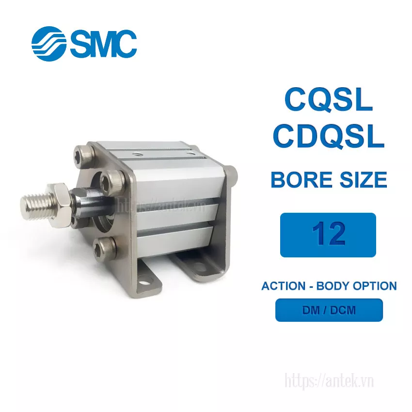 CQSL12-50DCM Xi lanh SMC