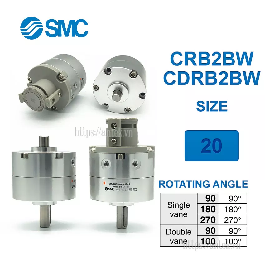 CDRB2BW20-270S Xi lanh SMC