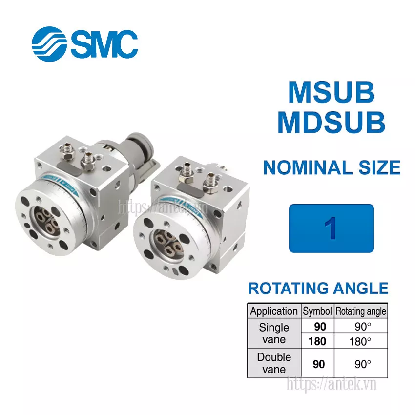 MSUB1-180S Xi lanh SMC