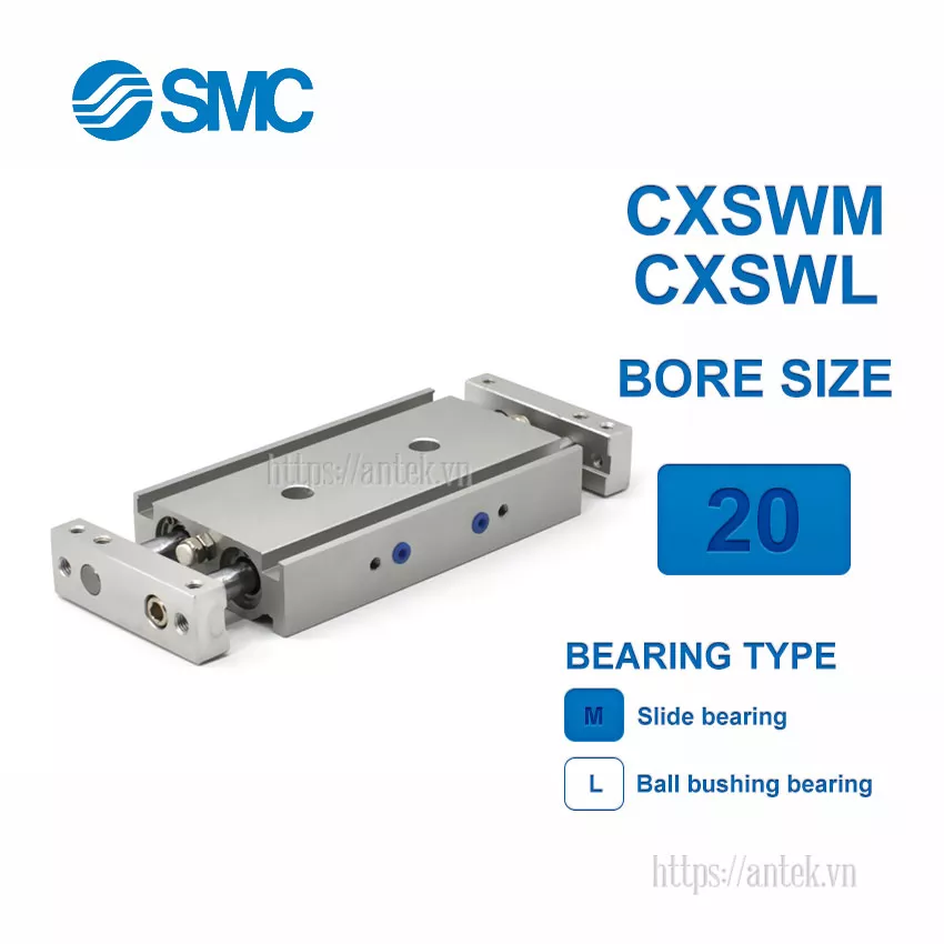 CXSWM20-75 Xi lanh SMC