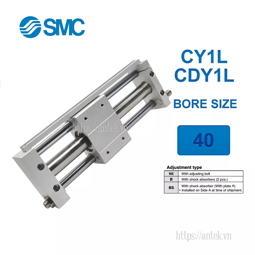 CY1L40-100 Xi lanh SMC