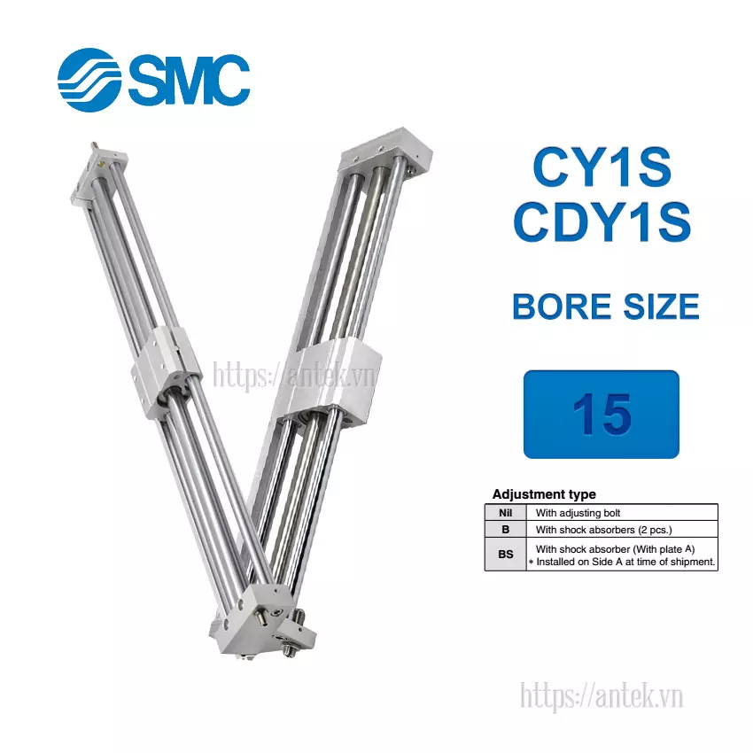 CY1S15-100B Xi lanh SMC